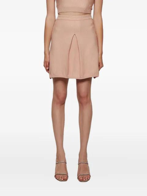 Lucie pleated mini skirt by ALEXANDRA GOLOVANOFF