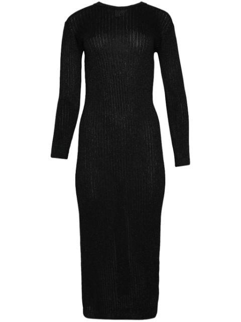 Robe maxi ribbed dress by ALEXANDRA GOLOVANOFF