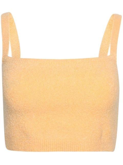 thin-strap vest top by ALEXANDRA GOLOVANOFF