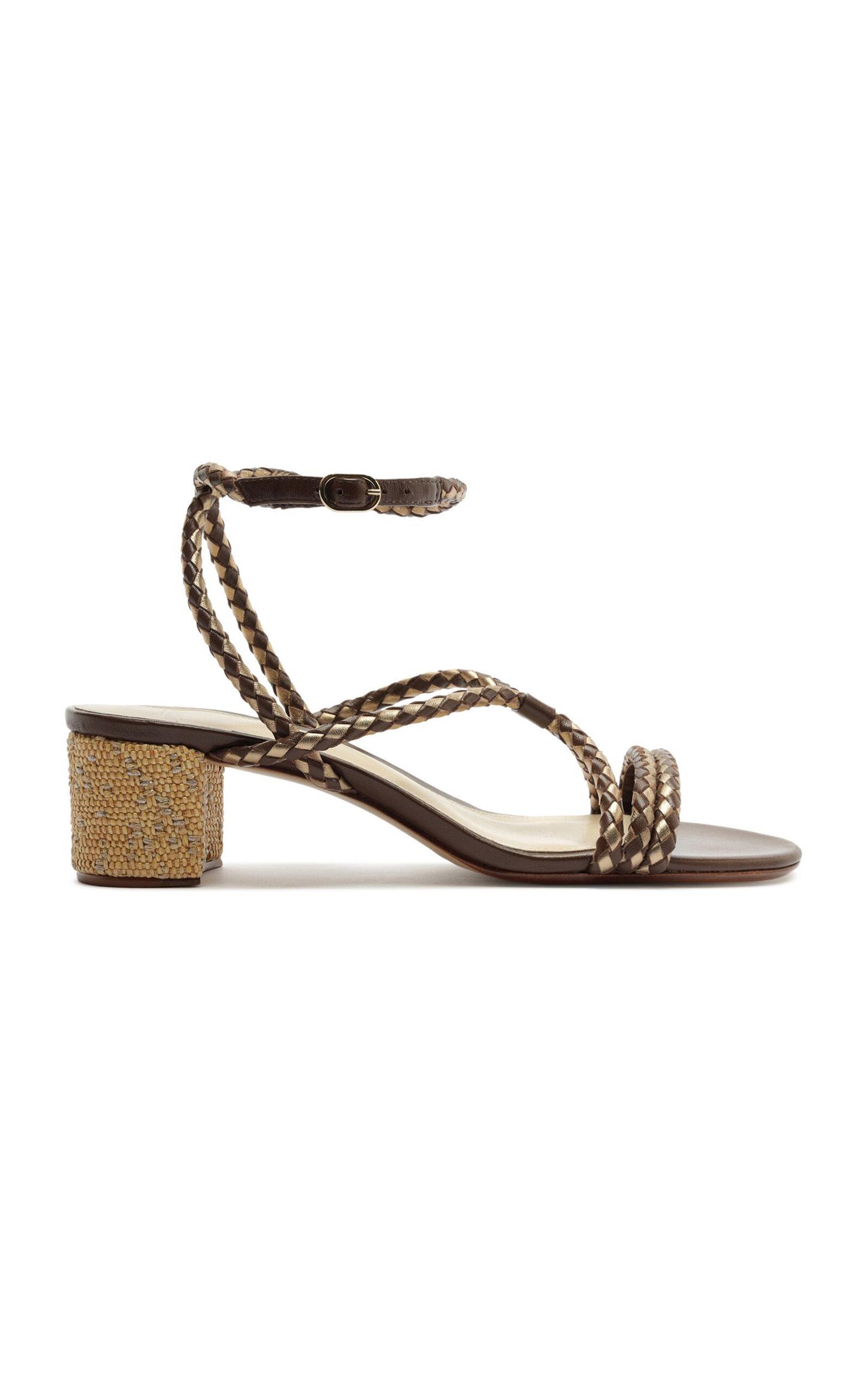 Alexandre Birman Elba Leather Sandals - Moda Operandi by ALEXANDRE BIRMAN