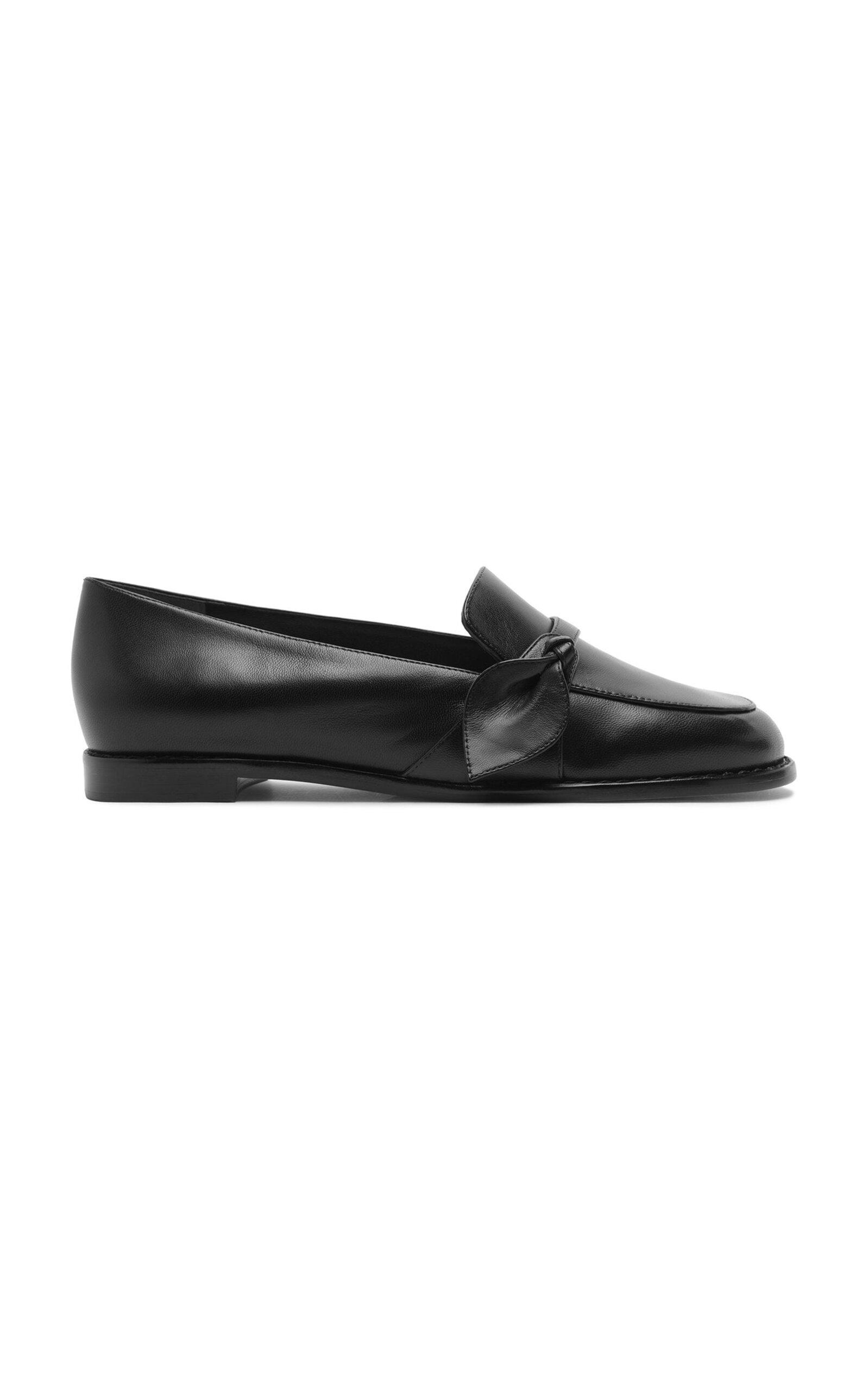 Alexandre Birman Magnolia Leather Loafers - Moda Operandi by ALEXANDRE BIRMAN