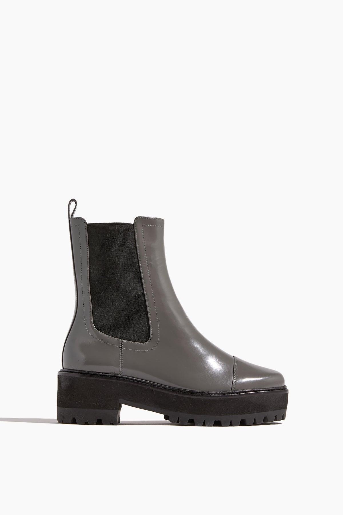 Christina 45 Boot in Cement by ALEXANDRE BIRMAN
