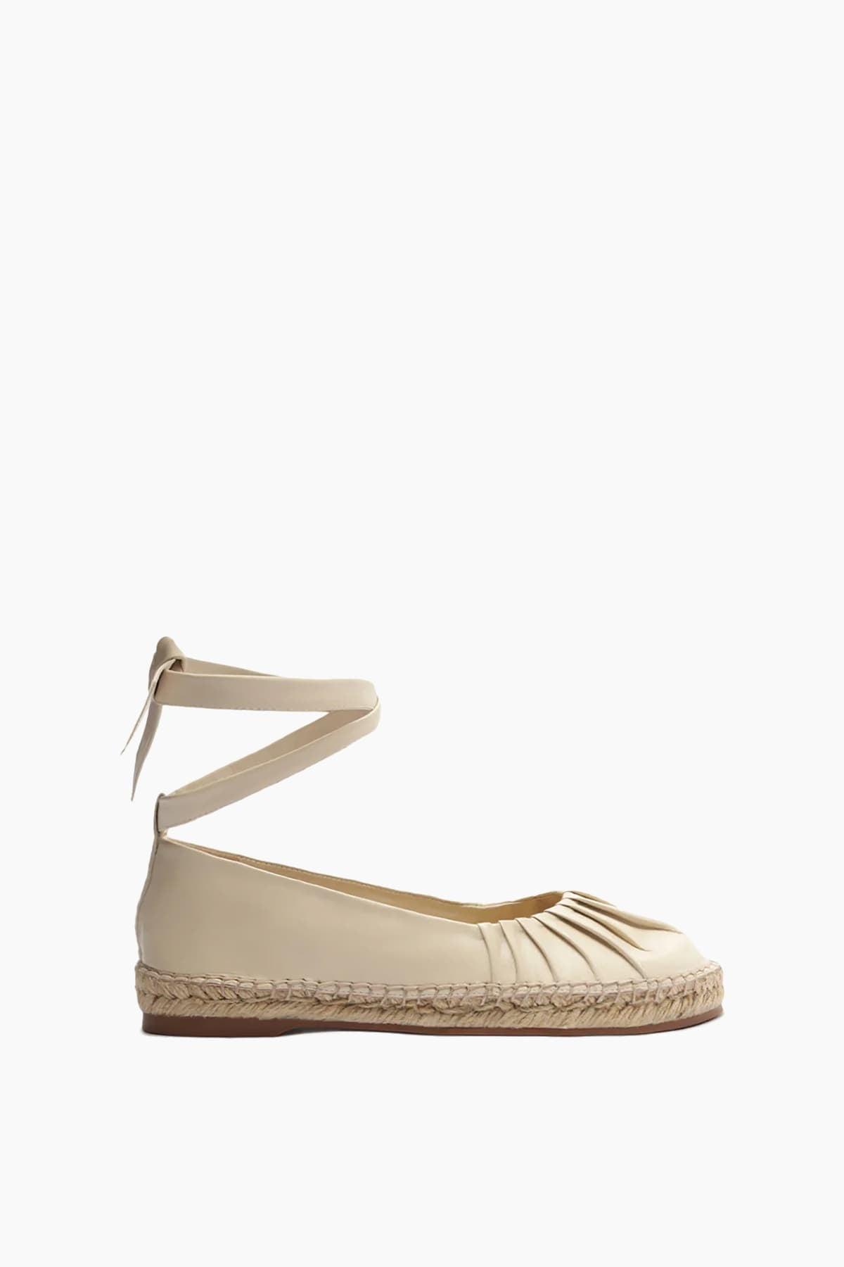 Jenna Espadrille in Shell by ALEXANDRE BIRMAN