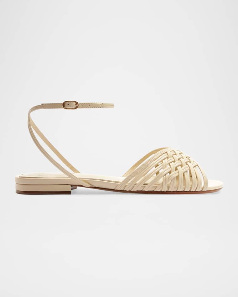 Lilian Leather Flat Sandals by ALEXANDRE BIRMAN