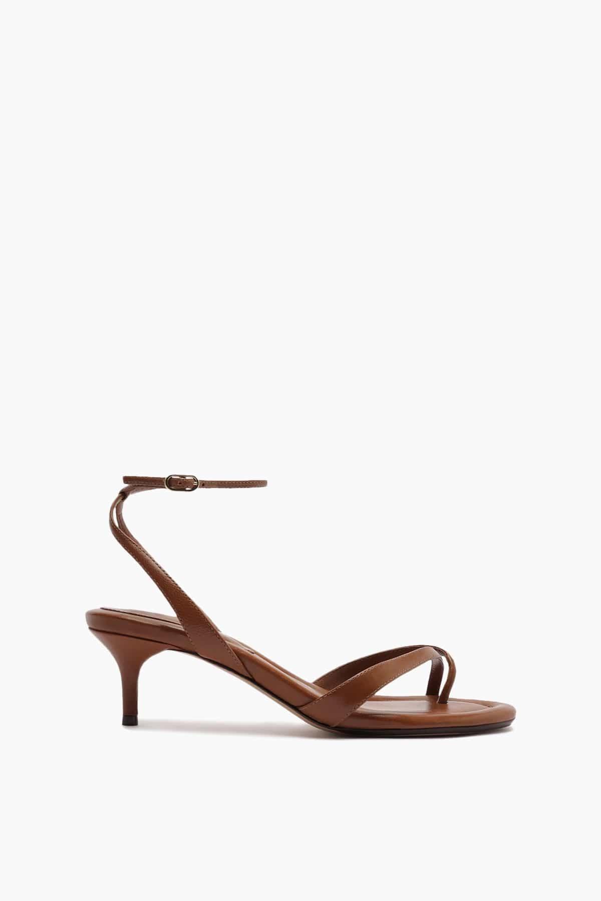 Nelly Sandal 50 in Espresso by ALEXANDRE BIRMAN
