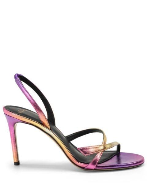 Tita 85mm gradient leather sandals by ALEXANDRE BIRMAN