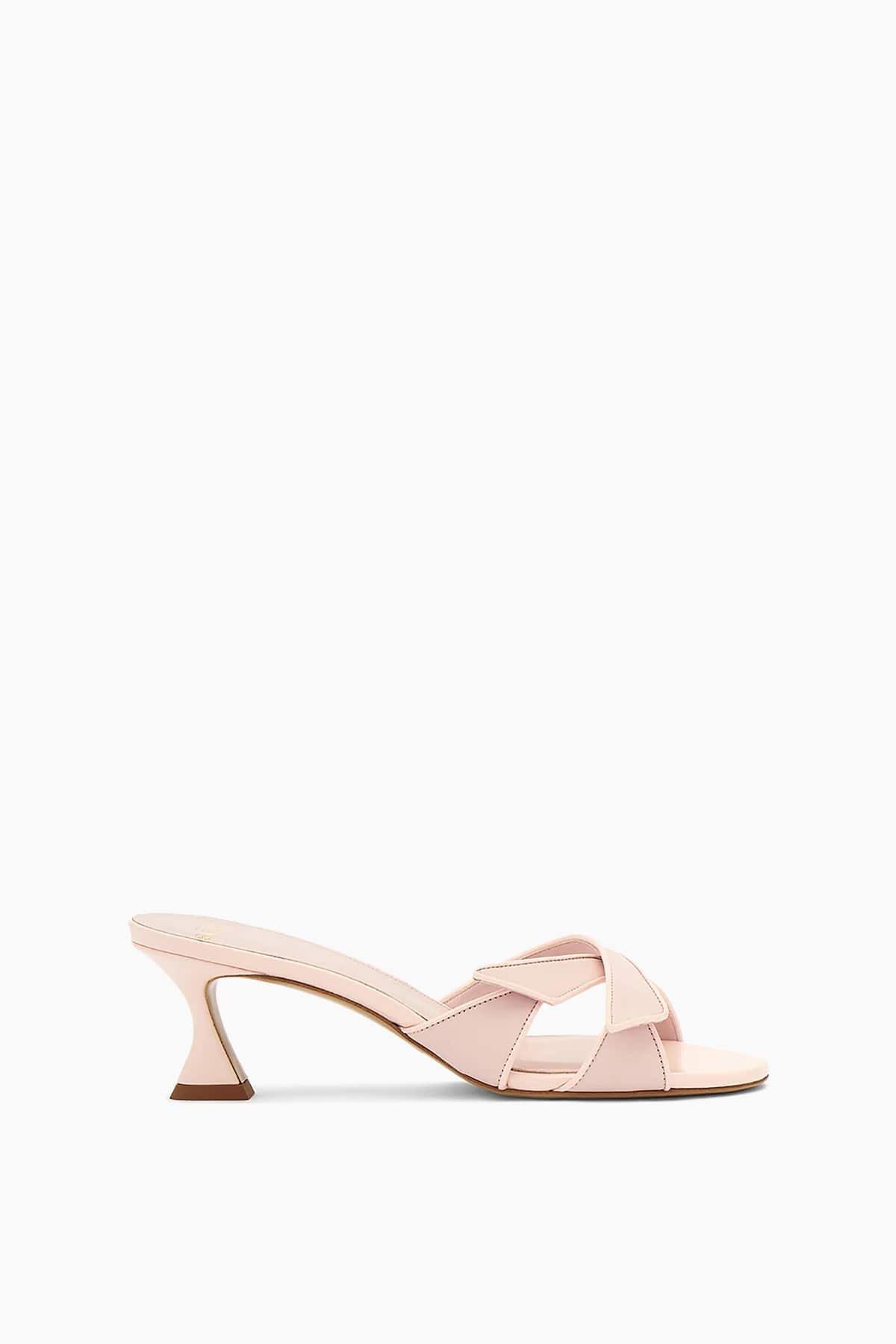 Tita Cross Sandal 60 in Frost Pink by ALEXANDRE BIRMAN