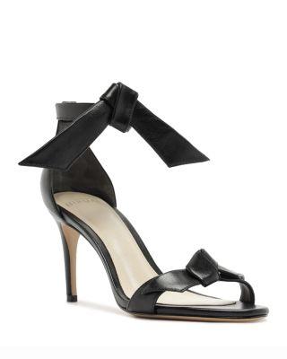 Women's Clarita Leather Bow High Heel Sandals by ALEXANDRE BIRMAN