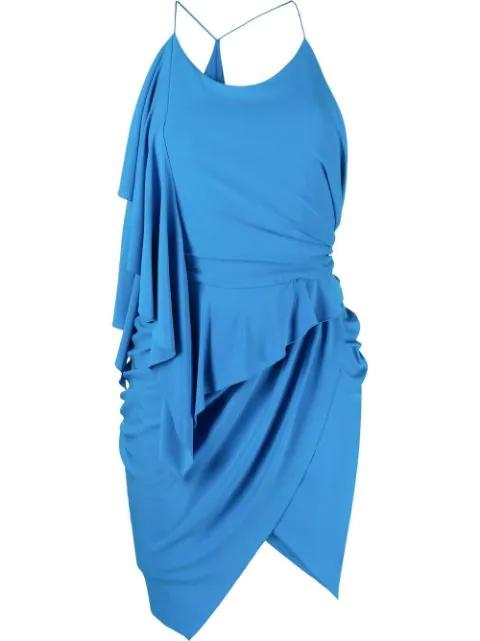 asymmetric draped-effect mini dress by ALEXANDRE VAUTHIER