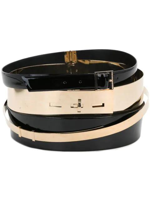 multi layer belt by ALEXANDRE VAUTHIER
