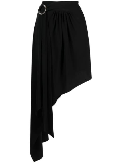 ring-detail belted asymmetric skirt by ALEXANDRE VAUTHIER