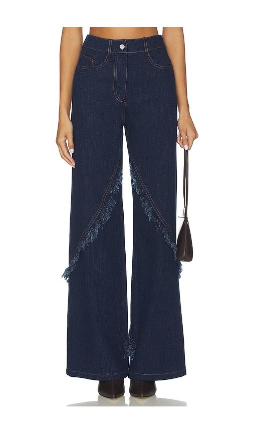 Alexis Braxten Straight Leg in Blue by ALEXIS
