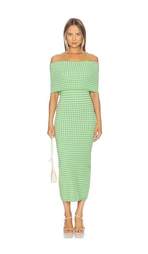 Alexis Costella Dress in Green by ALEXIS