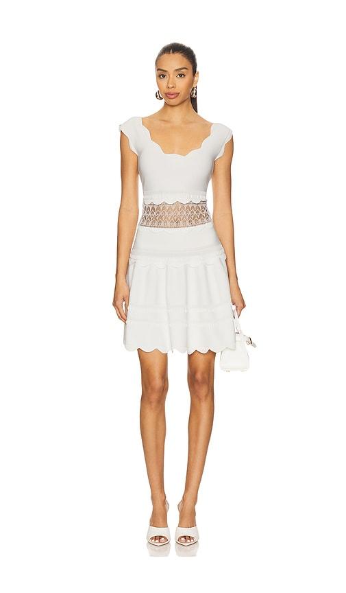 Alexis Hopper Dress in White by ALEXIS