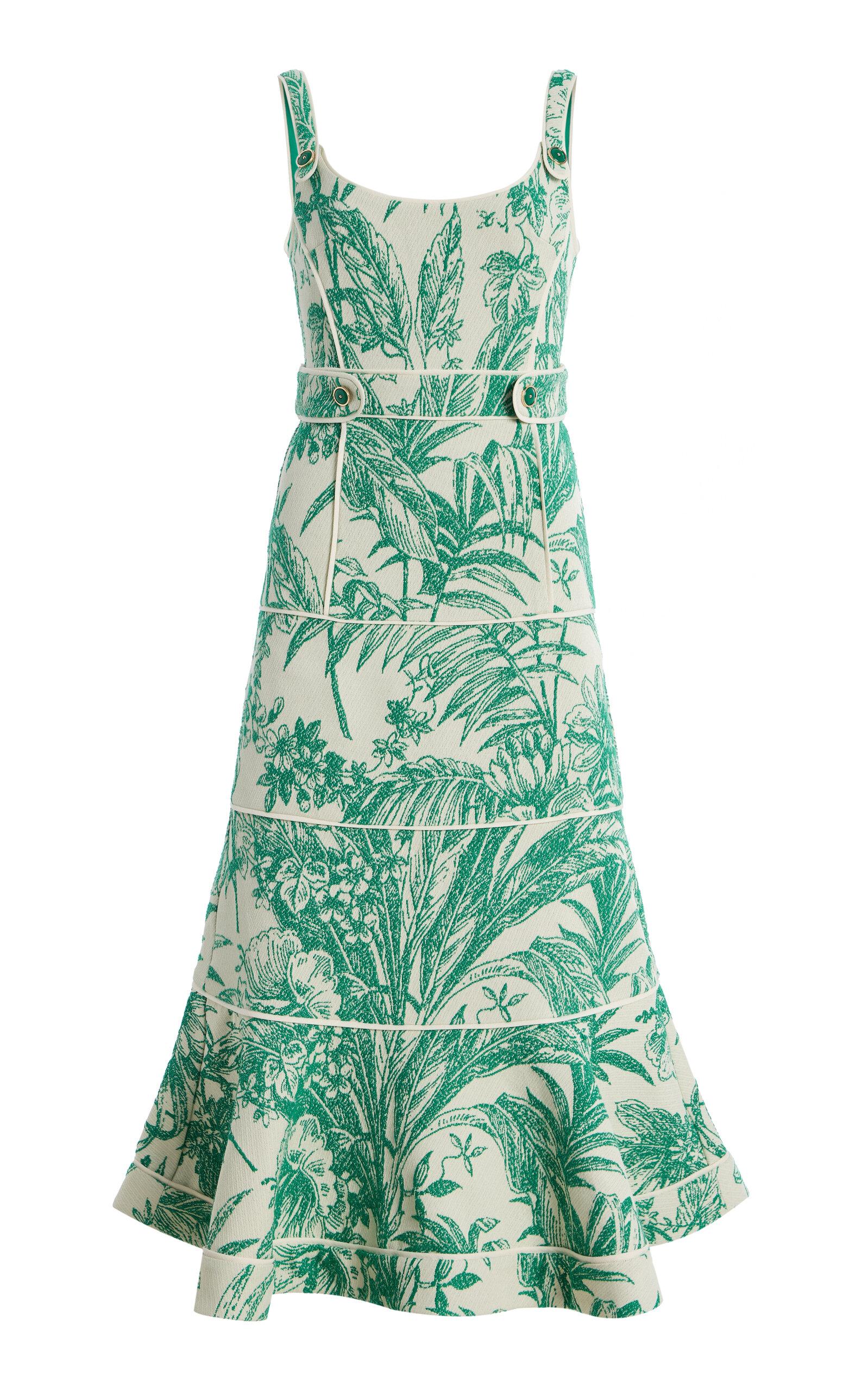 Alexis Kayleen Printed Twill Midi Dress - Moda Operandi by ALEXIS