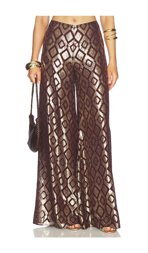 Alexis Maxine Pant in Brown by ALEXIS