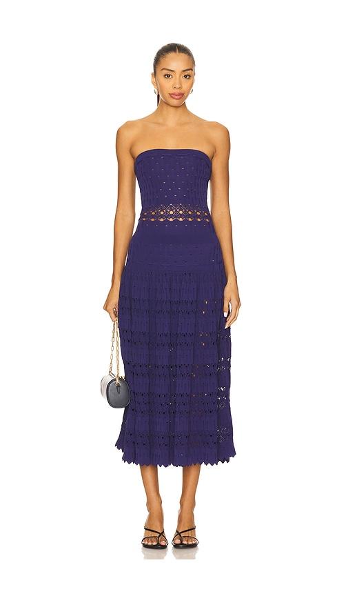 Alexis Payge Dress in Navy by ALEXIS