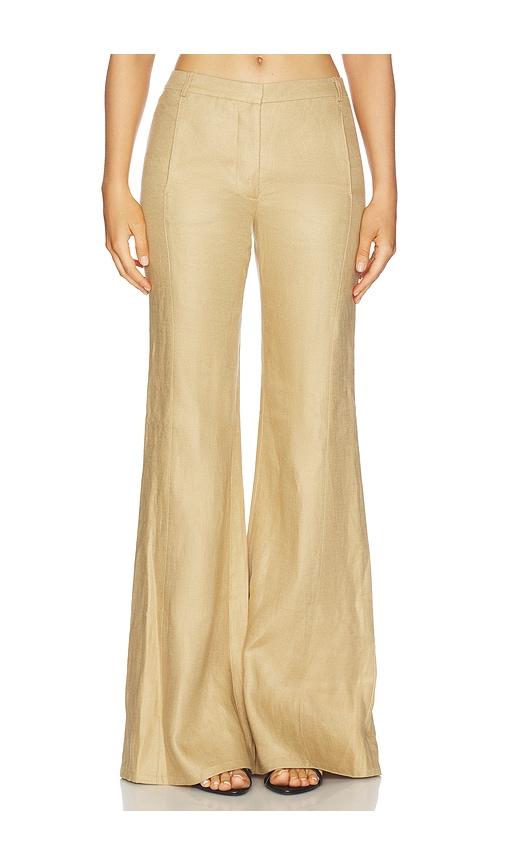 Alexis Samwell Pant in Beige by ALEXIS