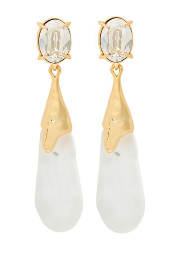 Bonbon 14kt gold-plated drop earrings by ALEXIS BITTAR