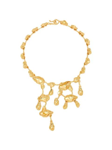 Brut hammered-effect necklace by ALEXIS BITTAR