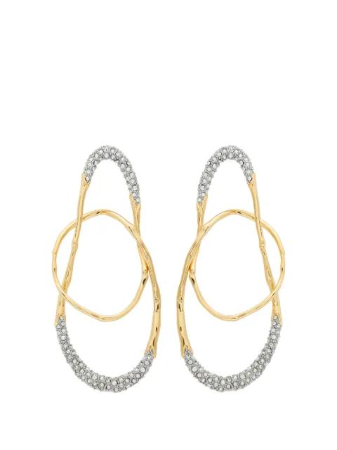 Solanales crystal-embellished earrings by ALEXIS BITTAR