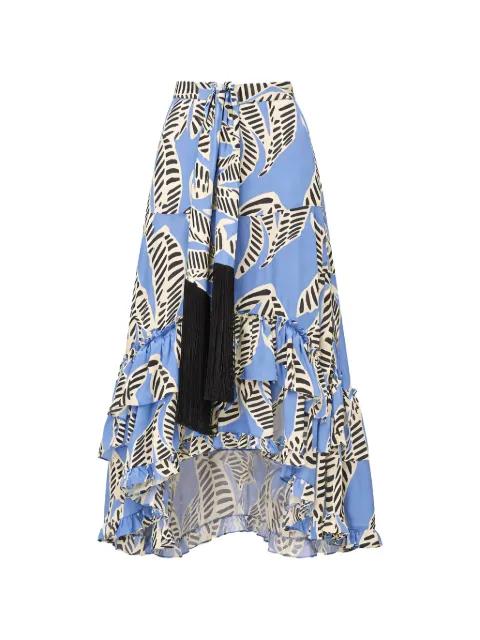 Bexley tassel ruffled skirt by ALEXIS