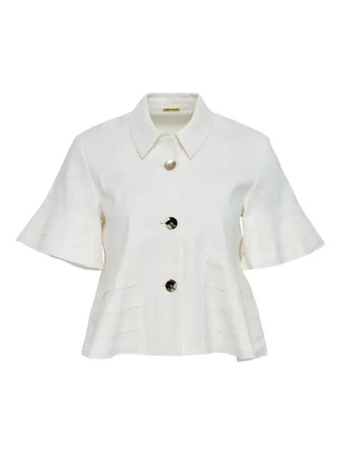 Nika bell-sleeve buttoned top by ALEXIS