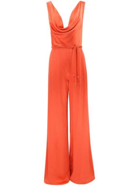 Sare cowl-neck jumpsuit by ALEXIS