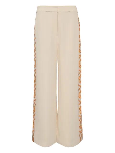 side-detail trousers by ALEXIS