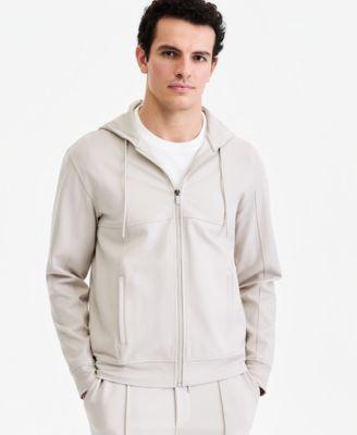 Men's Long-Sleeve Alfatech Full-Zip Hoodie by ALFANI