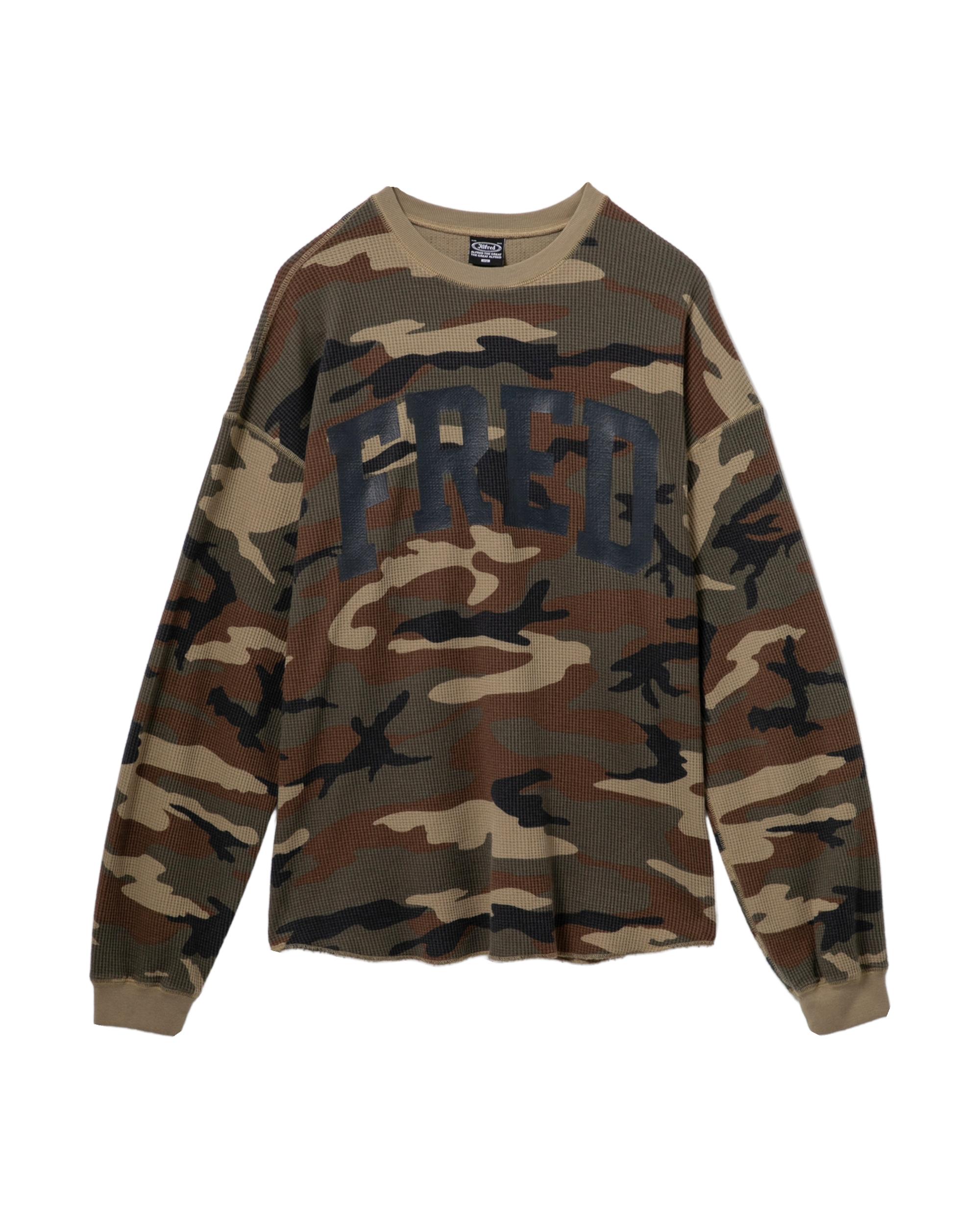 Camo long tee by ALFRED
