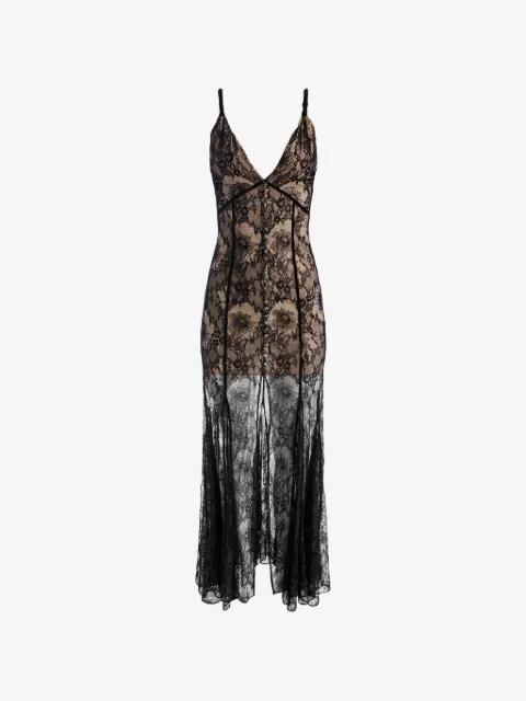 Alana lace godet maxi dress by ALICE+OLIVIA