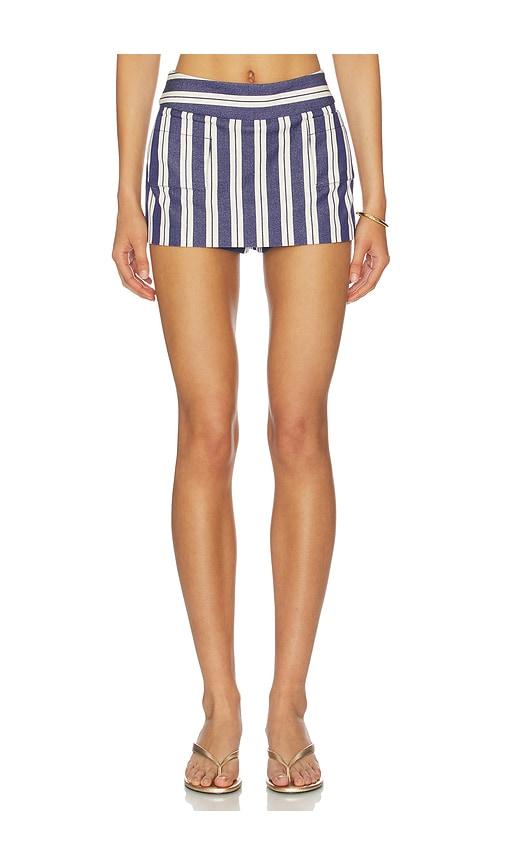 Alice + Olivia Ace Skort in Navy by ALICE+OLIVIA