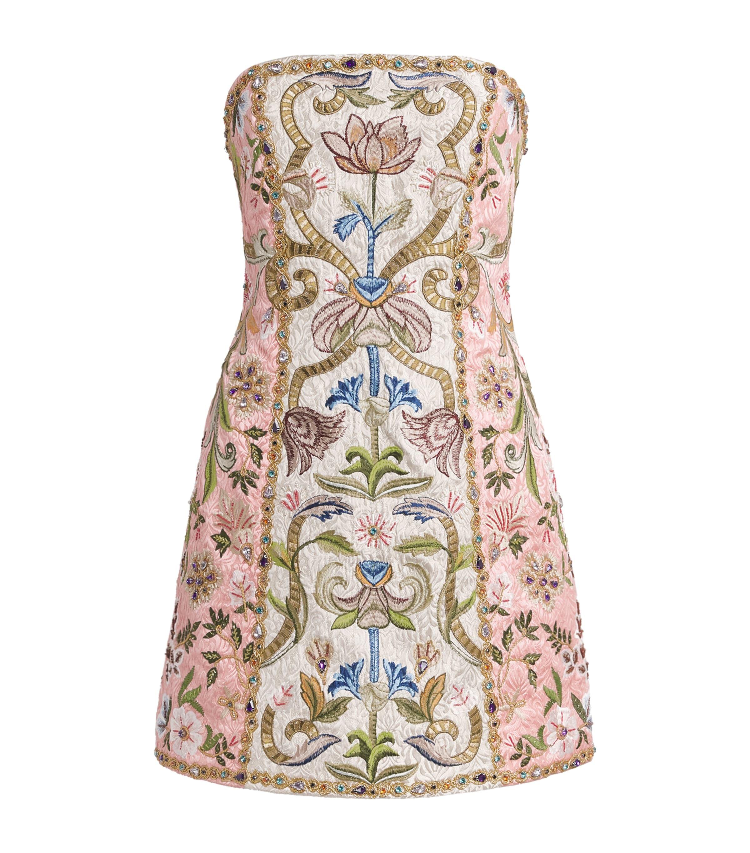 Alice+Olivia Embellished Katia Mini Dress by ALICE+OLIVIA