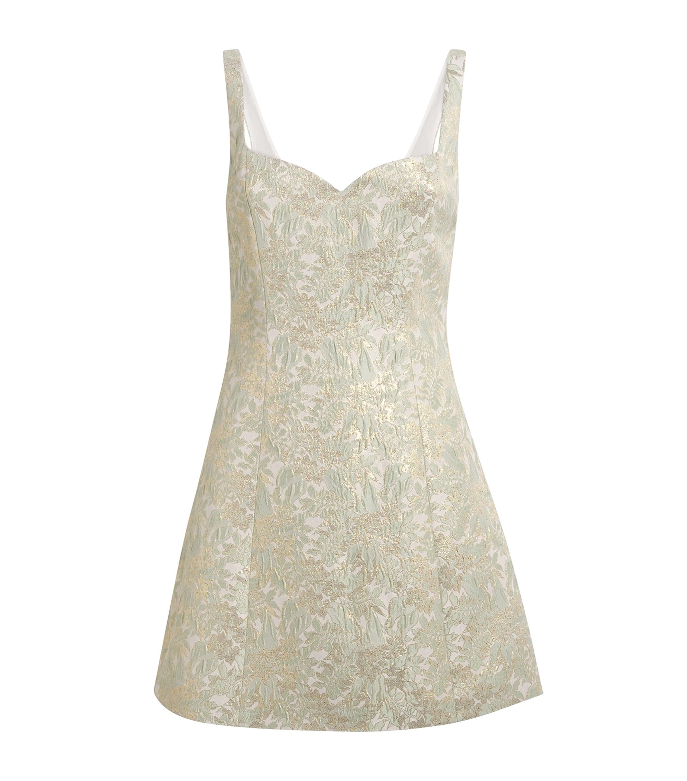 Alice+Olivia Jacquard Eve Mini Dress by ALICE+OLIVIA