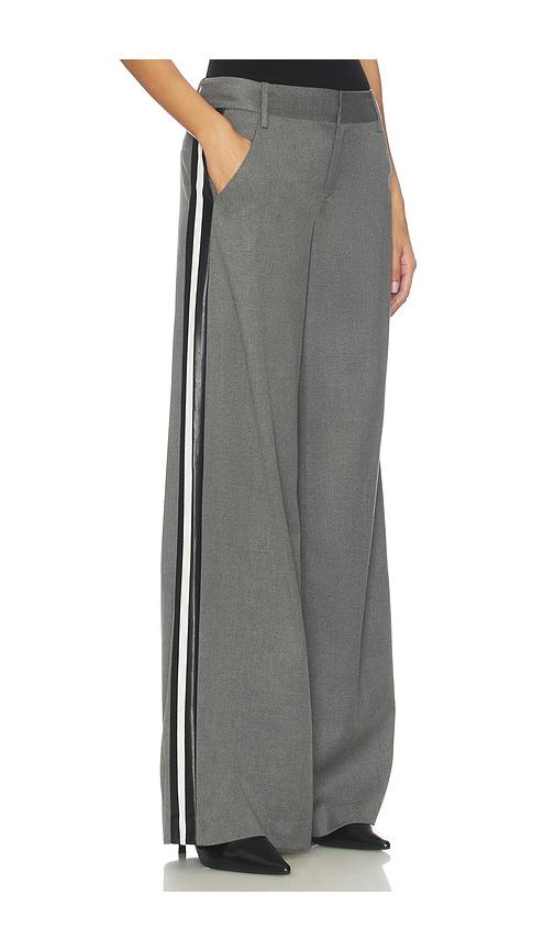Alice + Olivia Stu Ultra Baggy Pant in Grey by ALICE+OLIVIA