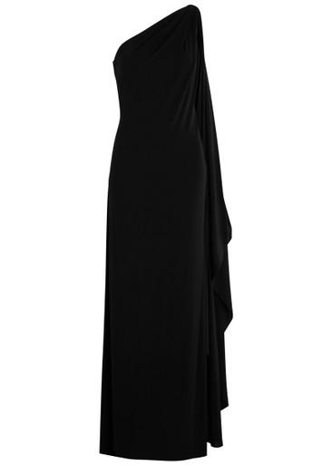 Anja draped one-shoulder maxi dress by ALICE+OLIVIA Anja draped one-shoulder maxi dress by ALICE+OLIVIA