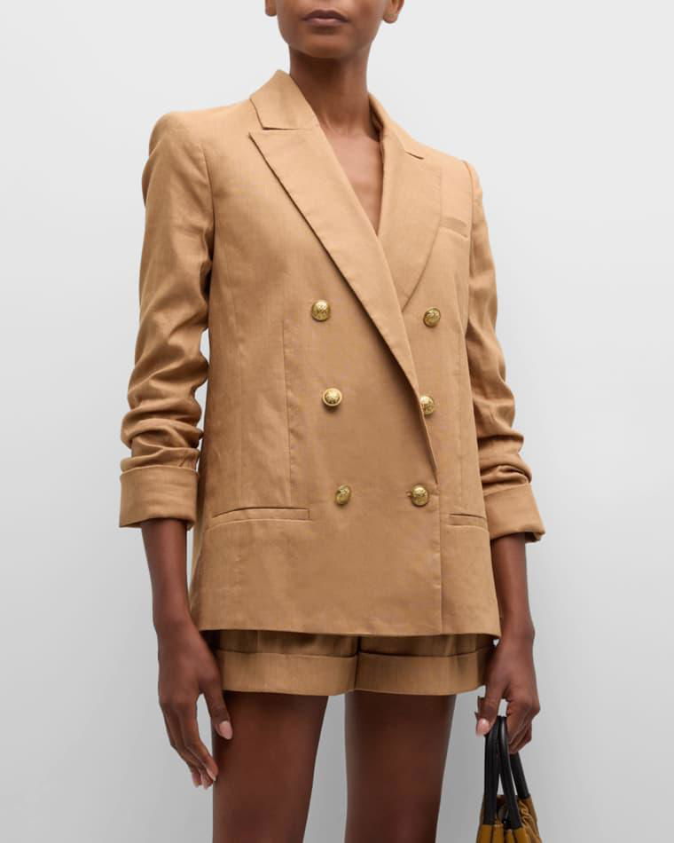 Anthony Double-Breasted Blazer by ALICE+OLIVIA
