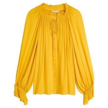 B JOSEPHINE BLN SLV BLOUSE by ALICE+OLIVIA
