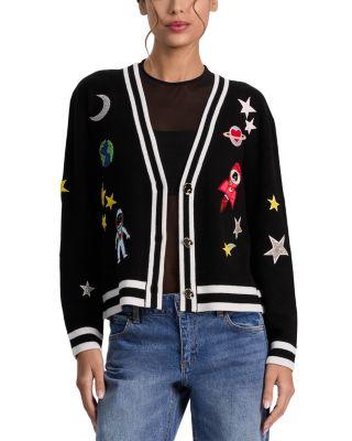 Bradley Space Staceface Cardigan by ALICE+OLIVIA