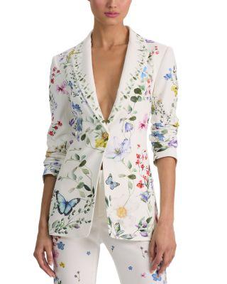 Breann Long Fitted Blazer by ALICE+OLIVIA