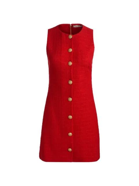 Cade button sleeveless mini dress by ALICE+OLIVIA