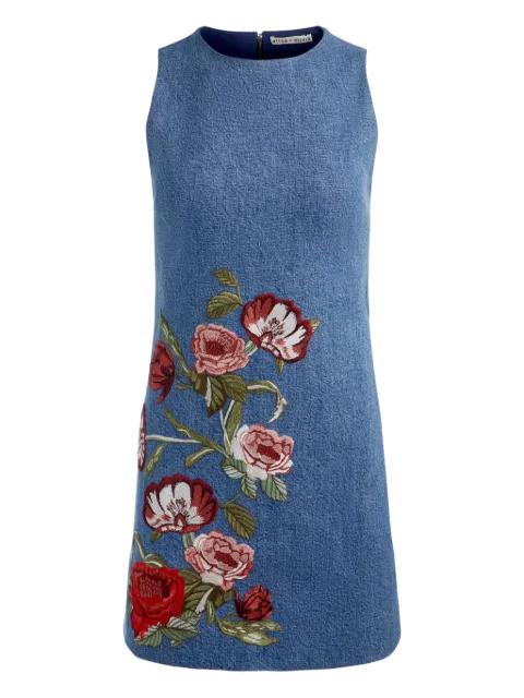 Cade embroidered-floral mini dress by ALICE+OLIVIA
