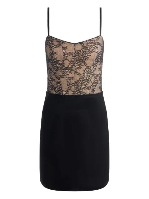 Carla lace-corset mini dress by ALICE+OLIVIA