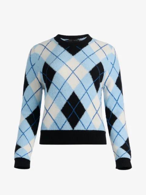 Carolee argyle sweater by ALICE+OLIVIA