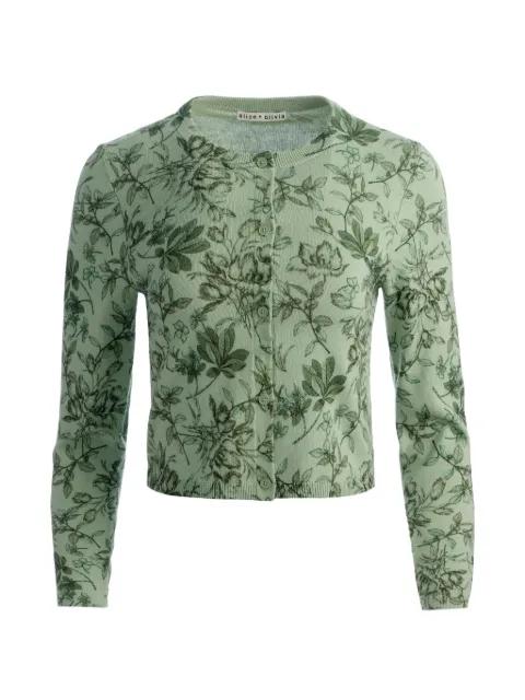 Carson floral-print cardigan by ALICE+OLIVIA