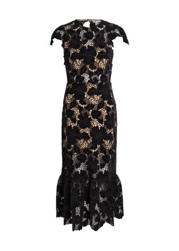 Clover cutwork lace midi dress by ALICE+OLIVIA