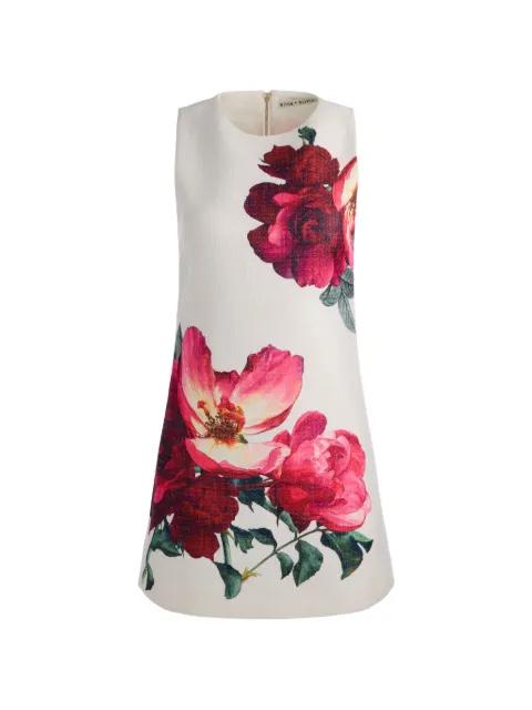 Clyde floral A-line shift mini dress by ALICE+OLIVIA