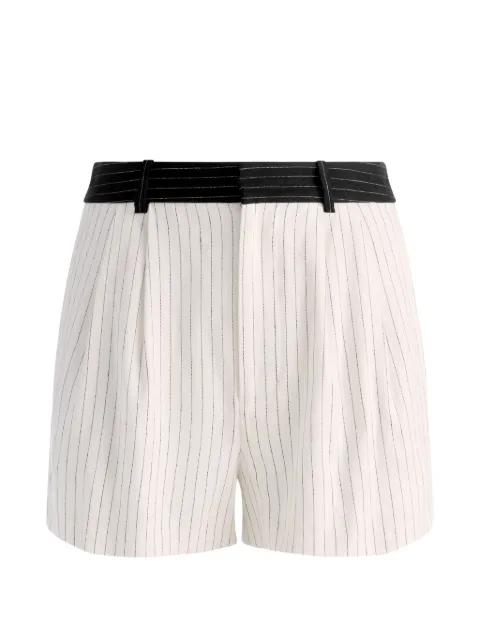 Conry stripe-pattern shorts by ALICE+OLIVIA