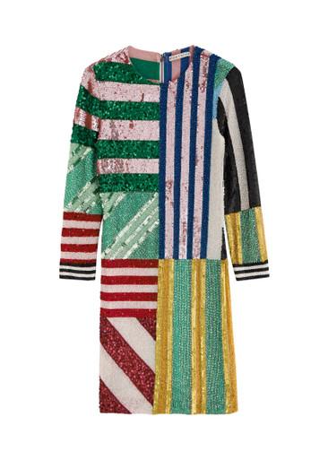 Delora sequin and bead-embellished mini dress by ALICE+OLIVIA